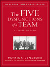 Cover image for The Five Dysfunctions of a Team